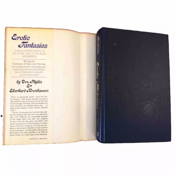 EROTIC FANTASIES Classic Study Of Sexual Imagination By Kronhausen￼ Illustrated - Picture 4 of 13